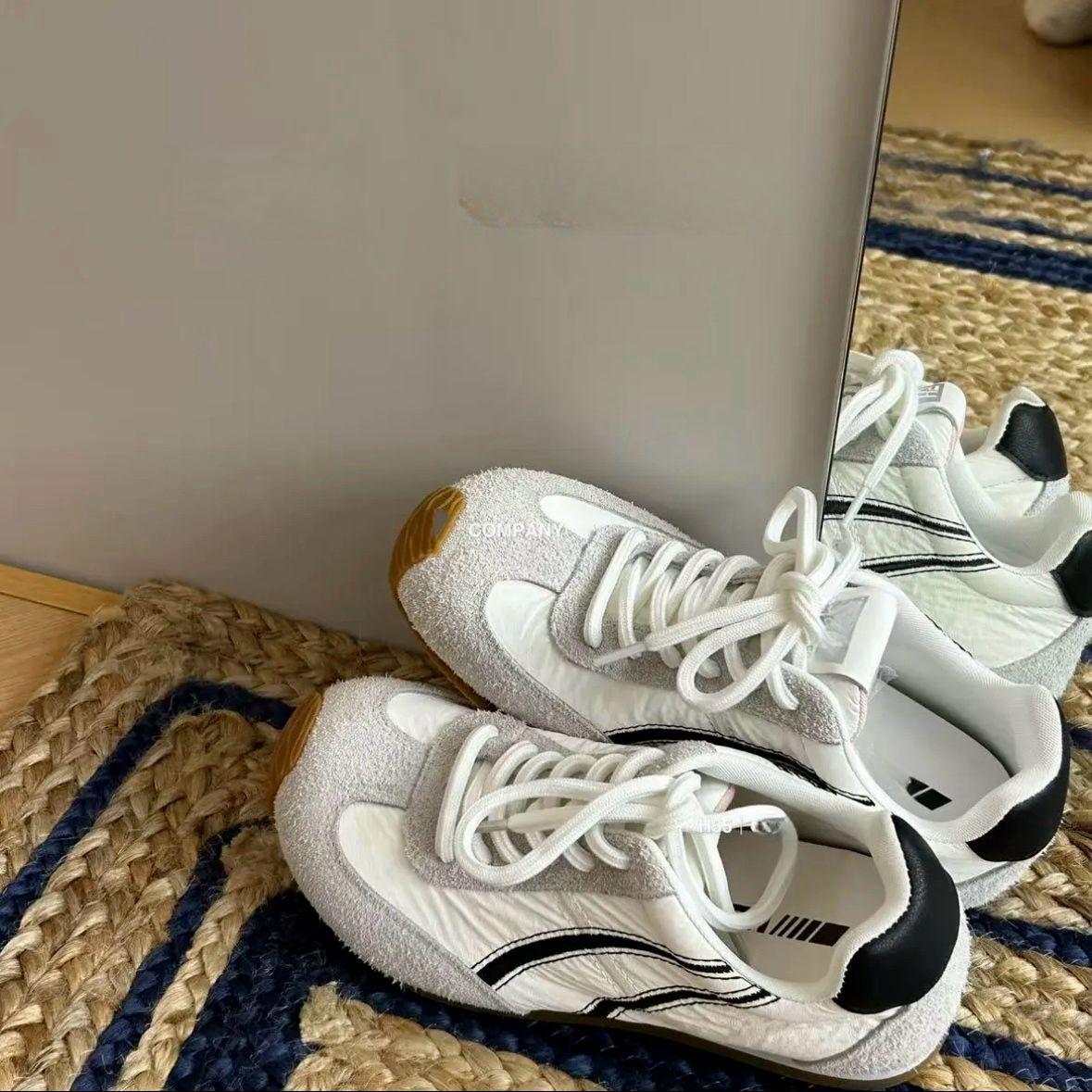 

Женская обувь Dexun, весна 2025 года, новые кожаные универсальные спортивные туфли в тон, плоская подошва, легкие повседневные туфли для сноуборда, обувь Forrest Gump 40