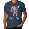 Cellfie Funny Science Biology Tshirt High Elasticity Sports Tee Shirt