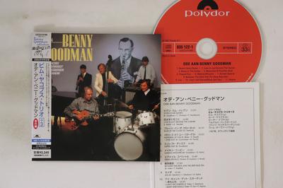 CD BENNY GOODMAN, PIM JACOBS - Ode Ann Benny Goodman With Pim Jaco UCCU9196 POLYDOR 2006 Japan Obi Jazz Used
