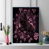Chow Chow Pattern  3pcs 100% Round Full Drill 5D DIY Diamond Painting Embroidery Cross Stitch Rhinestone Décor