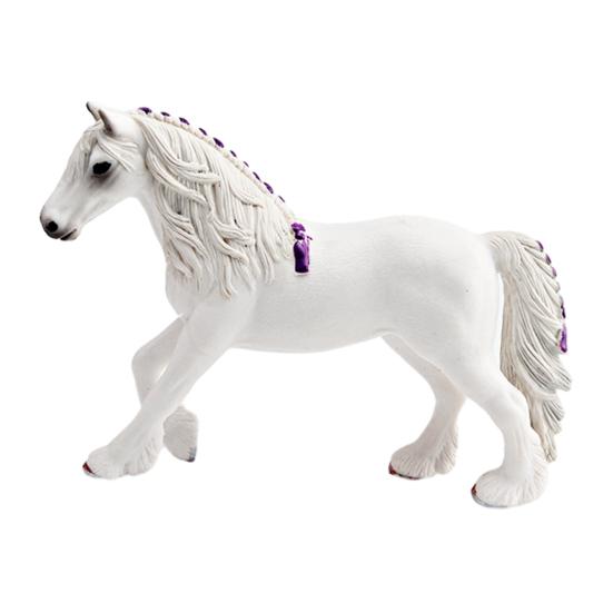 PVC Horse Model Simulation Horse Figurine Realistic Miniature Horse Collectible Toy Desktop Decoration Ornament