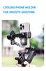 FeiyuTech SCORP Mini 3 Smartphone Gimbal with AI Tracking Module Cooling Integrated 2kg Smartphone Stabilizer for iPhone Android & Fan, Grip, Payload,