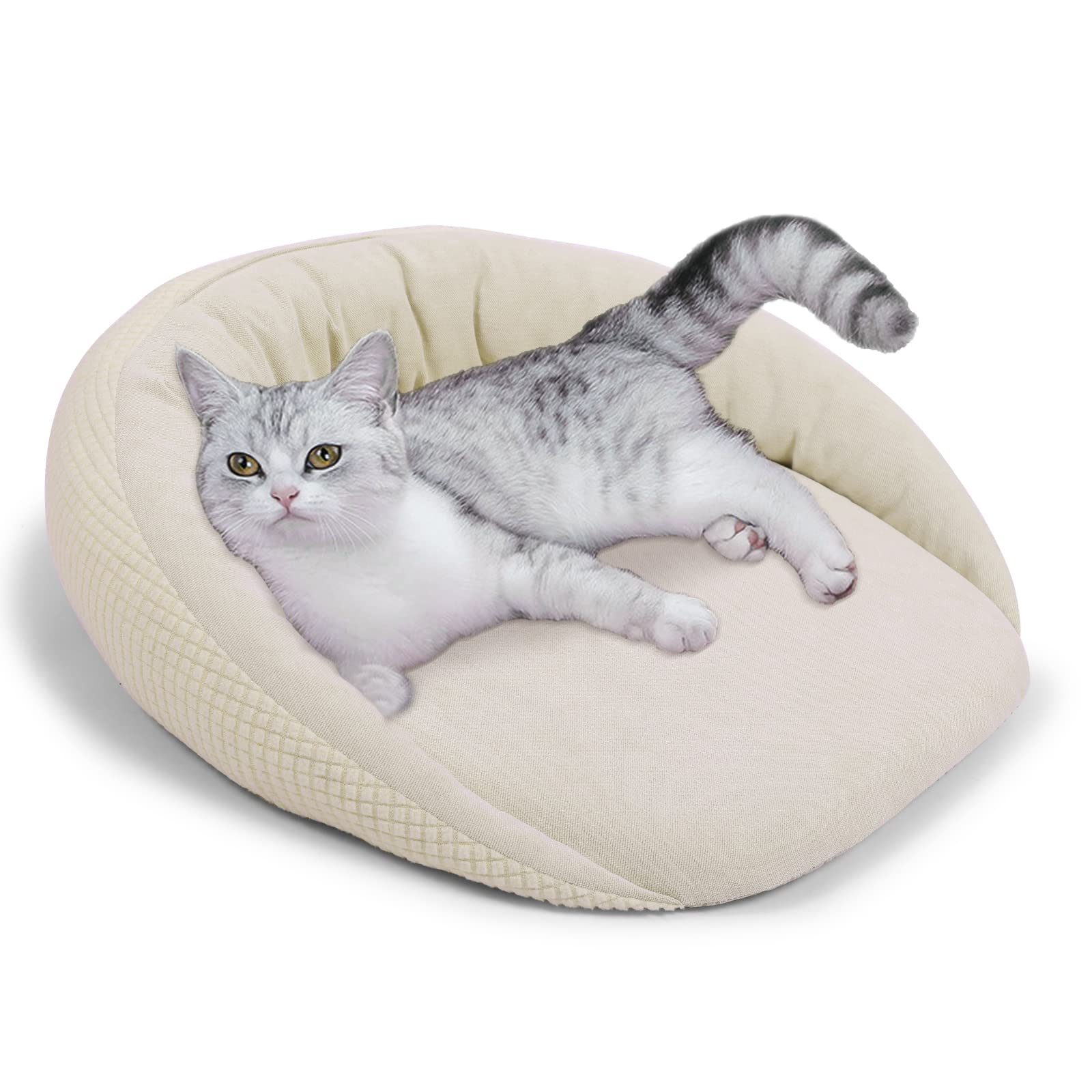 

TanYoo Cat Pet Dog Cat Cat Cat Dog Memory Foam Urethane High Resilience 3-сторонние подушки с разным влагопоглощением и для домашних животных для небольшой кровати,