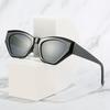 2022 Modern Retro Cat Eye Sunglasses for Women: Angular European & American Style