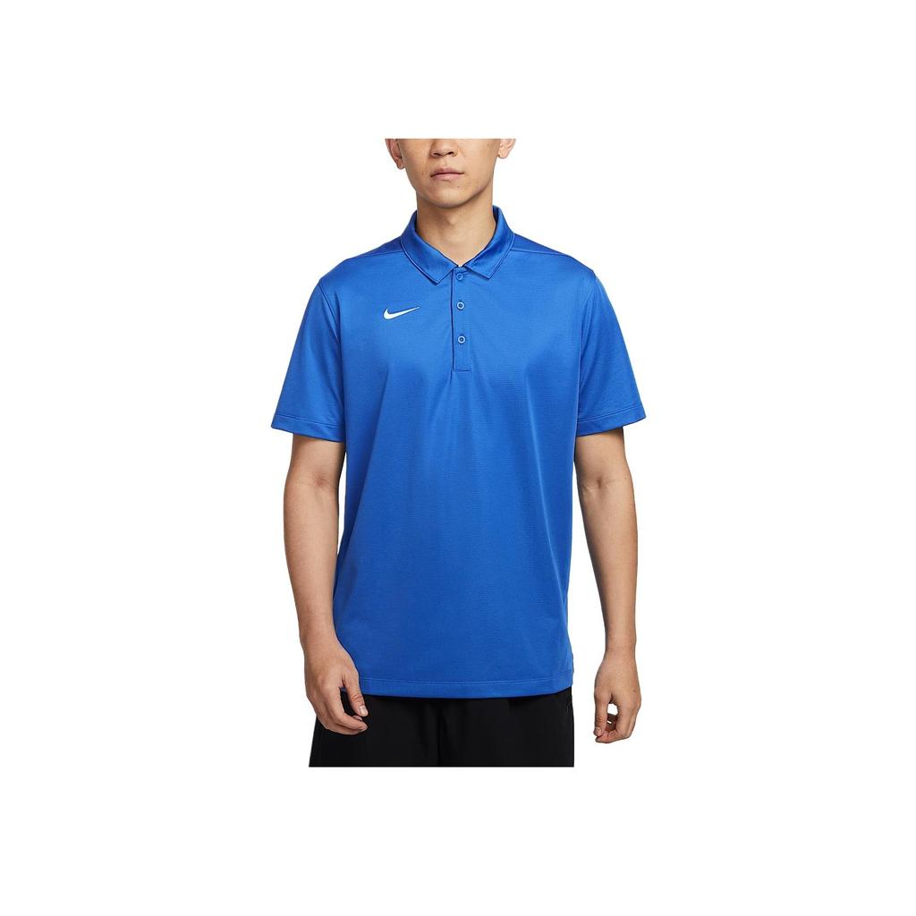 Nike Dri-Fit Quick-Drying Soft Stylish Short Sleeve Polo Shirt Men tops Royal-Blue IB8831-450