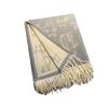 New Thick Tassel Scarf for Women Cat Print Imitation Cashmere Shawl Sun Protection Autumn and Winter Windproof Scarf