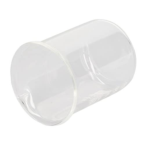 10-Piece 50ml Glass Measuring Cup and Glass Measuring Beaker Set with Graduated Scientific Glassware for Labs, Classrooms, and Home Use