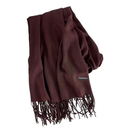 Kvinner Høst Vinter Skjerf Fortykket Ensfarget Duskdekor Varmt Mykt Koselig Bredt Og Langt Halsbeskyttelse Dame Sjal