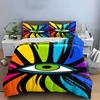 Abstract Colorful Eye Design. Bedding Sets Duvet Cover Sets Duvet Covers Pillowcases(1*Duvet Cover 2*Pillowcases Without Duvet Insert)