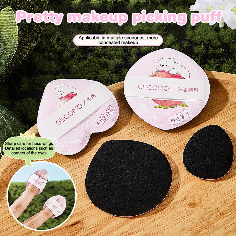 8Pcs Soft Cosmetic Puffs Cosmetic Powder Puff Blender Set Multi-Shaped Soft Touch Sponges For Daily Makeup Beauty Tools