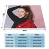 Danielle Rose Russell Blankets Soft Warm Flannel Throw Blanket Plush for Bed Living room Picnic Travel Home Sofa