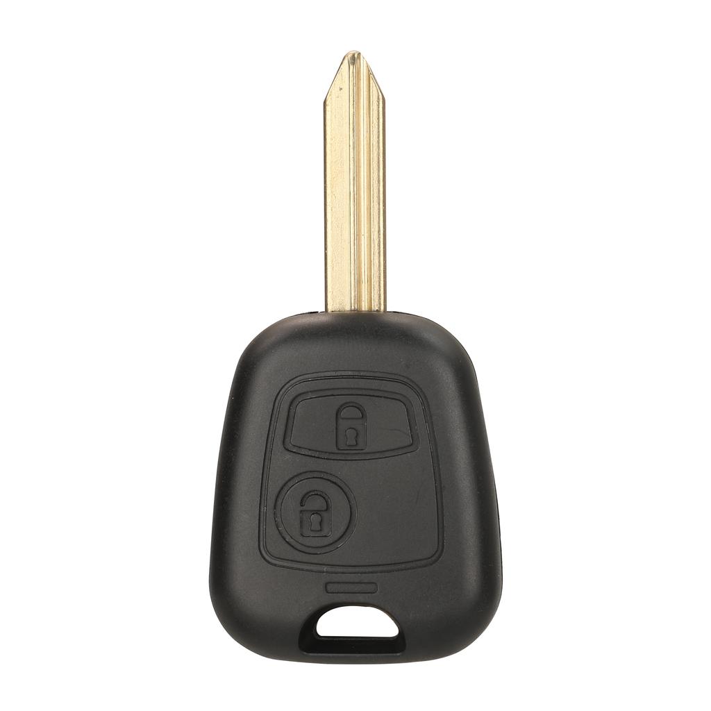 jingyuqin Remote Car Key For Citroen C1 C2 C3 C4 For Peugeot 106 206 306 307 107 For Toyota Aygo 2Buttons 433Mhz 4D70/ ID46 Chip