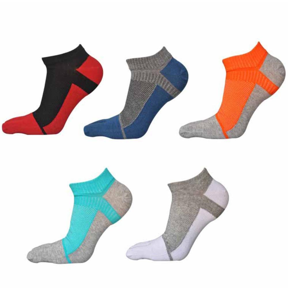 Cotton Shaping Socks Anti Friction No Show Ankle Socks Five Finger Socks Ankle Socks Men's Socks