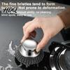 Non Slip Handle Cleaning Brush Stainless Steel Pot Brush with Detachable Head Ergonomic Scrubbing Industrial Strength Wire Dish Scrubber,