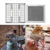 Stainless Steel Baking Cooling Rack Foldable Toast Grill Camping Cooking Tool