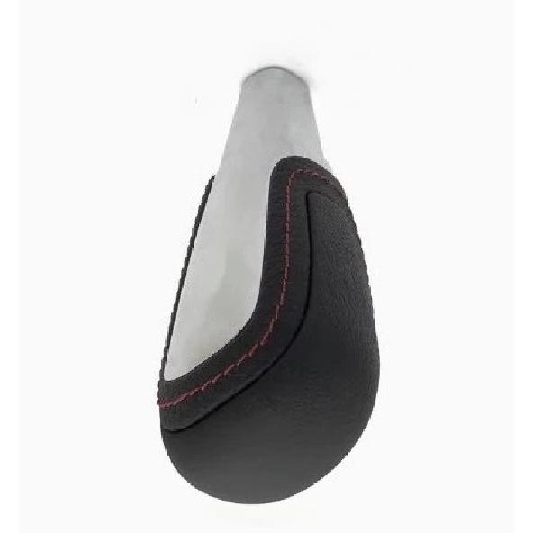 Automatic Gear Shift Knob Handball Shifter Hanging Gear Head Leather with Red Stitch for Chery Tiggo 5 Arrizo 7