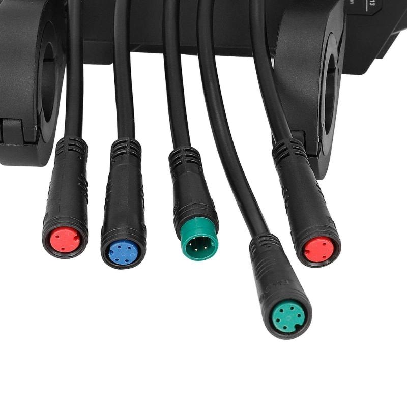 Electric Scooters Dashboards With Real Time Speed Battery Level Odometers Safe Cycling Accessory