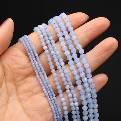 Doğal taş boncuk amazonit yuvarlak yönlü boncuk takılar takı yapımı için DIY kolye bilezik küpe aksesuar