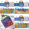 Early Learning Sticker Book For Kids With Animal And Fruit Scenes For Focus And Cognitive Skills