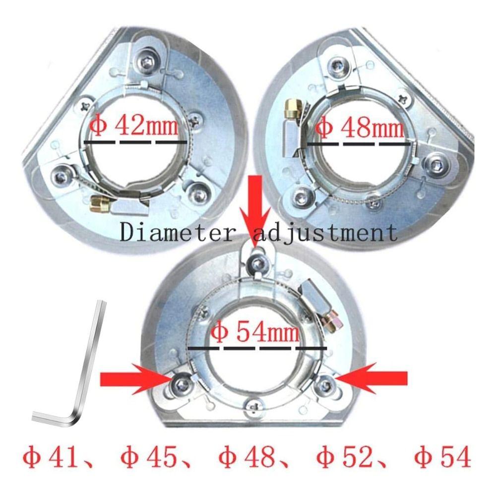 Visible Angle Grinder Guard Durable Transparent Dust Cover Durable Grinding Cover  DIY