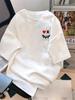 Summer New Unisexs Tshirt Street Casual Fashion Simple Soft Comfortable Breathable D Smile Pattern Print