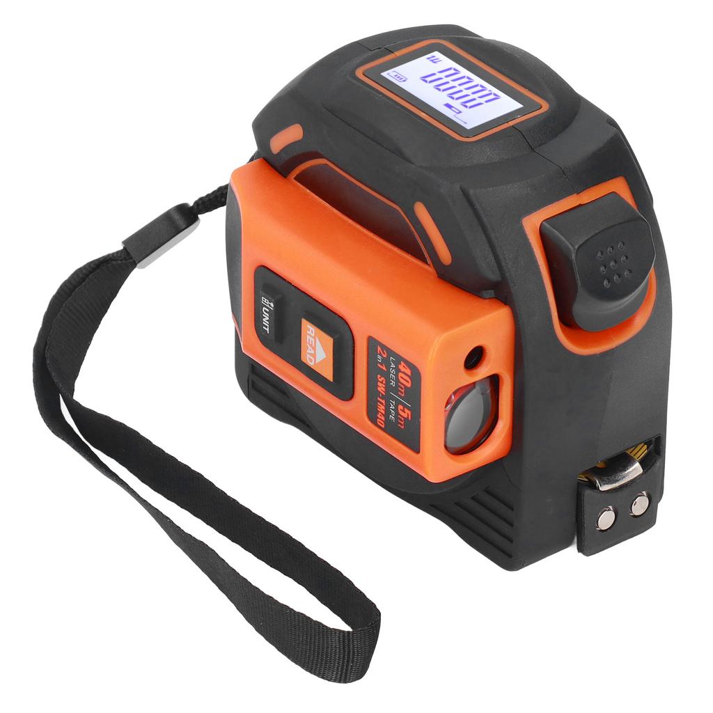 Laser Tape Measure Handheld Infrared Distance Meter Laser Ranging Measurement Tool for Building