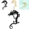 Fashionable Statement Chinese Dragon Earrings Stylish Alloy Animal Zodiac Earrings