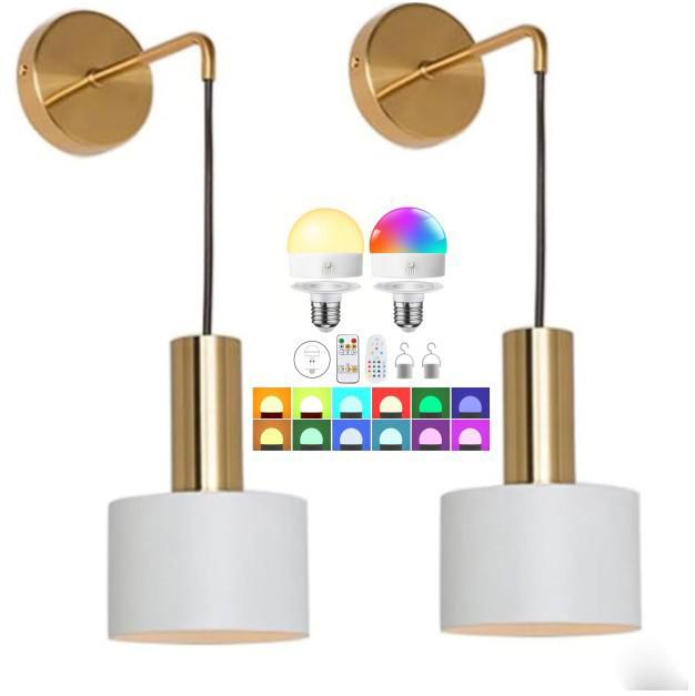 Wireless Battery-Powered Wall Light for Bedroom, Living Room, or Corridor