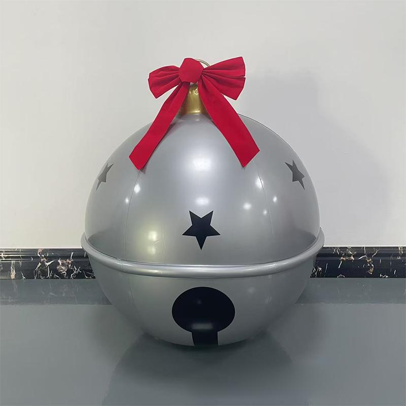 Inflatable Balls Large Christmas Ornament Inflatable Ball For Holiday Decor Weatherproof Outdoor Feature Festive Lawn Decoration