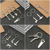 Portable Wrench Tool Keychain Mini Hand Tool Metal Wrench Keychain Tools Model