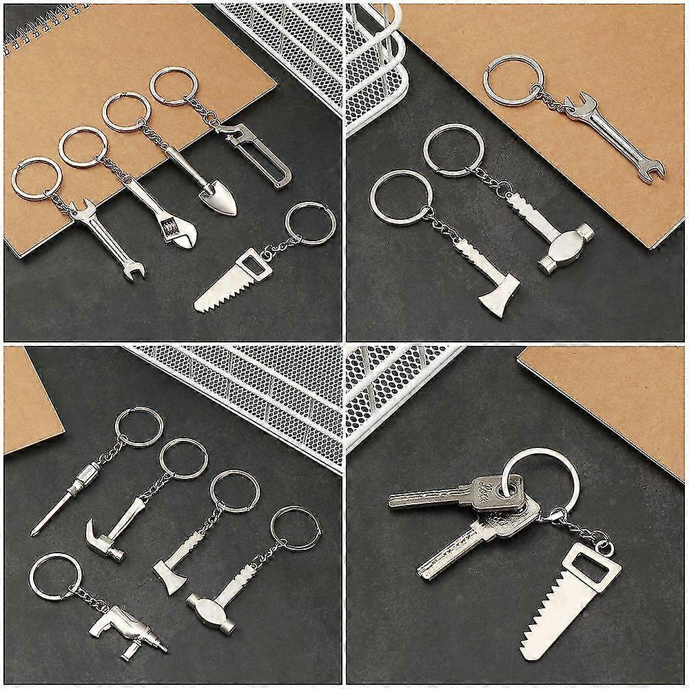 Portable Wrench Tool Keychain Mini Hand Tool Metal Wrench Keychain Tools Model