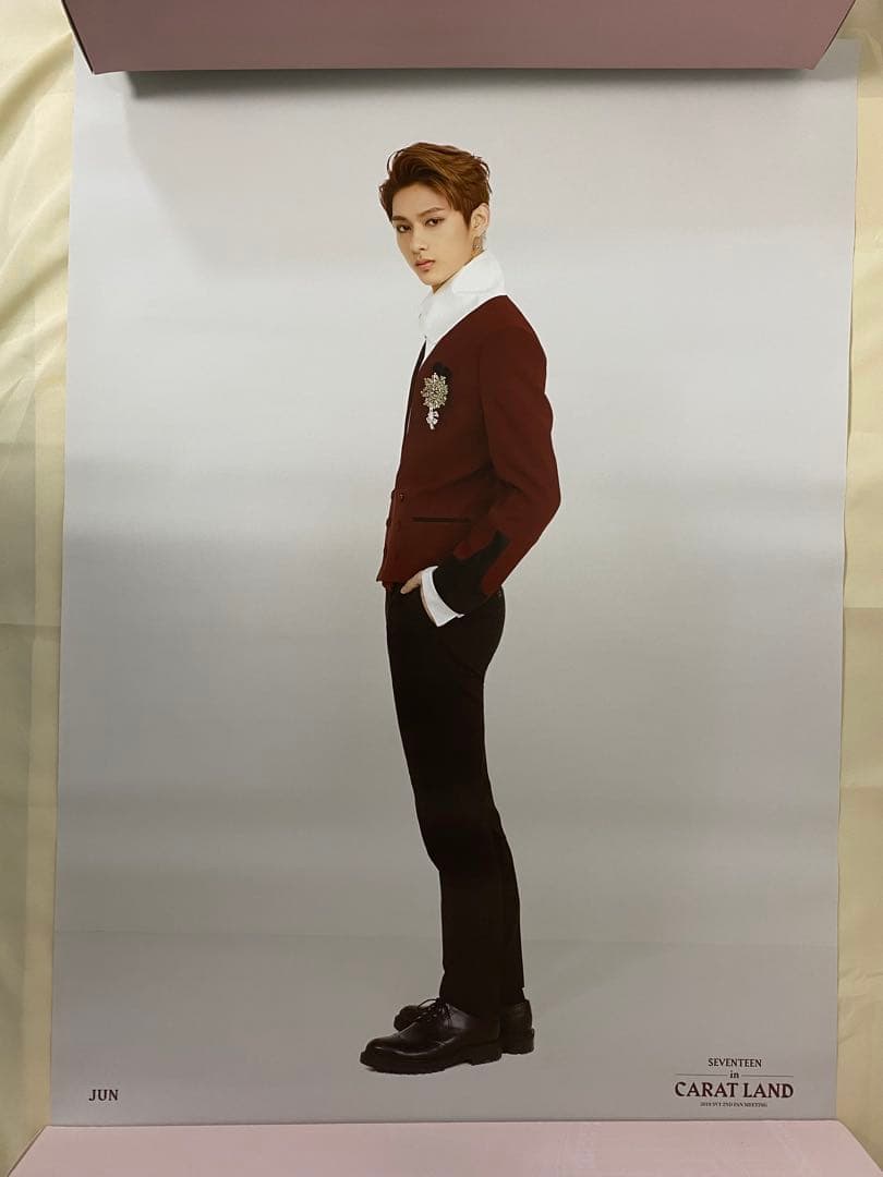 

[USED] SEVENTEEN Jun CARAT LAND Poster
