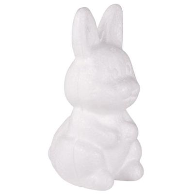 Polystyrene Rabbit, Standing, 8 Cm