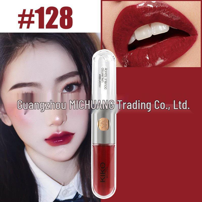 KIO 3D Lip Gloss: Single-Head 17 Lip Glaze, 19 Tint, High-Quality Watery Shine Lipstick