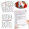 ADHD Cleaning Planner Bundle – Includes Home Cleaning Schedule, Weekly, Monthly, Year-Round Cleanliness Tips, Family Chore Chart