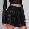 Women's Fashion Casual -Colour Versatile American- Sequined Shorts
