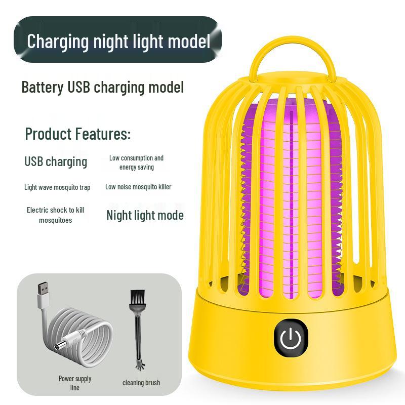 USB Rechargeable Mosquito Killer Lamp for Indoor/Outdoor Use