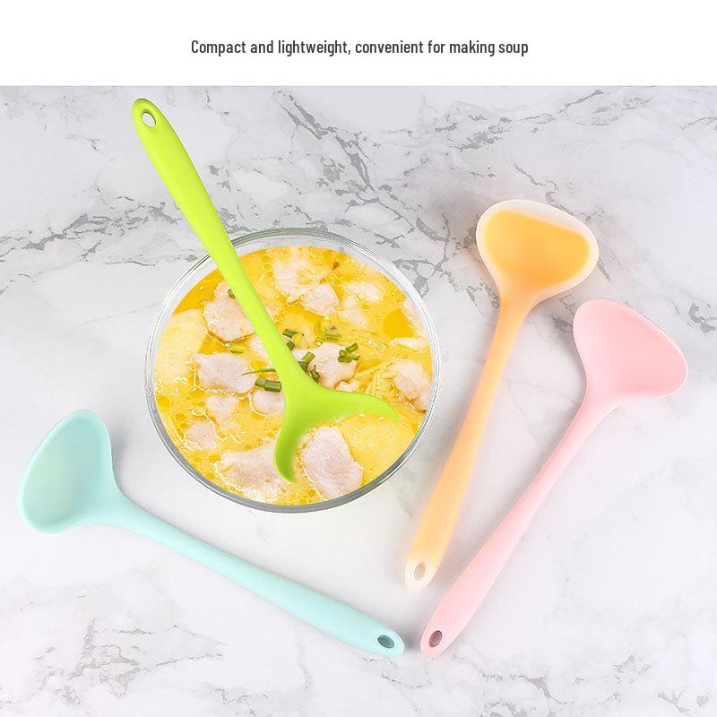 Silikon Antihaft Semi-transparent Babykostschöpflöffel