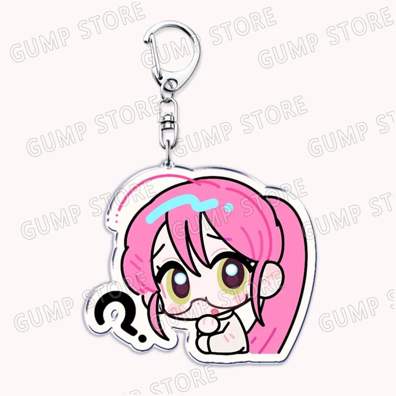 Beliebte Anime Alien Bühne Chibis Musik Schlüsselanhänger für Zubehör Tasche Luka Ivan Till Mizi Hyuna Sua Schlüsselanhänger Schmuck Fans Geschenke