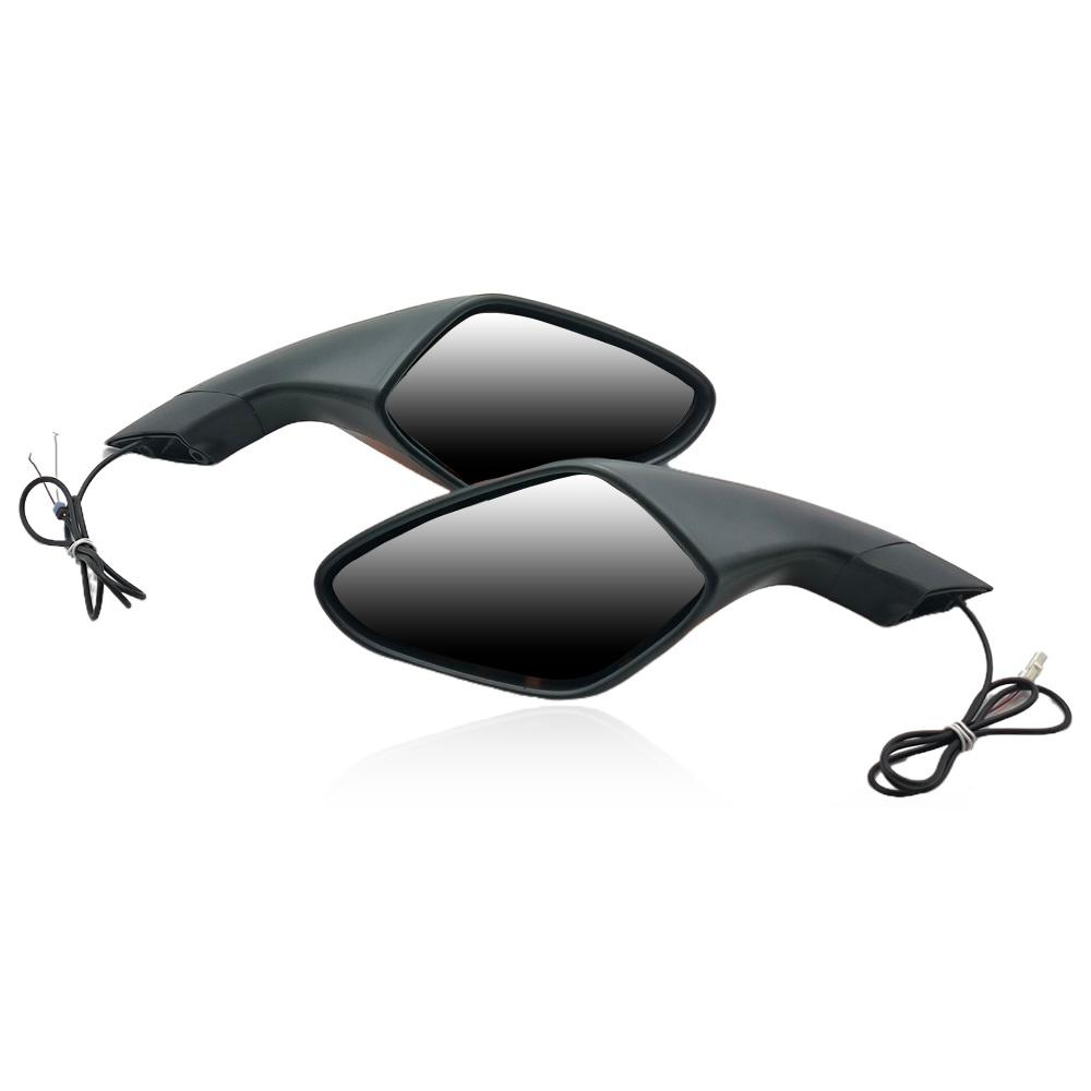 Motorrad Rückspiegel Außenspiegel mit Blinker Licht Für MV Agusta F3 675 800 2013-2020 Motorrad Rückspiegel