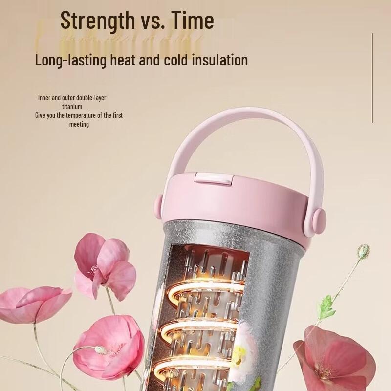 Chuidahuang Premium Titanium Insulated Coffee Mug 550ML