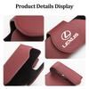Car Glasses Storage Box Sun Visor Hanging Organizing Bag For Lexus FSPORT LBX NX RX 350h 450h ES UX 300e GS GX IS LS LX CT LC