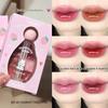 CAPPUVINI Six-Color Mirror Lip Gloss: Multi-use Watery Glass Lip Glaze for Flawless Color Makeup.