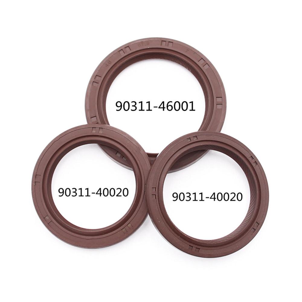 

Crank Cam Seals For Toyota Supra Lexus GS300 SC300 IS300 90311-46001 90311-40020