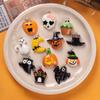 Halloween Resin Pendant Set - Spooky DIY Ornaments With Pumpkins, Skulls & Ghosts For Haunted Decor And Crafting