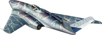 amusing hobby Nemecko Me262 HG3 chvost plastový model AMH48A004 1/48 V-tvar