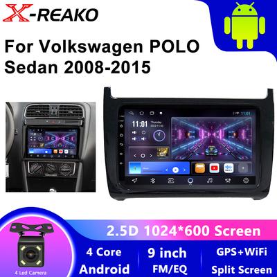 Ραδιόφωνο Αυτοκινήτου 2 Din Android 12 Για Volkswagen VW polo 5 sedan 2008 - 2020 Multimedia Player Carplay Στερεοφωνικό GPS DVD Μονάδα Κεφαλής Wifi