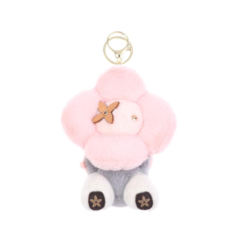 1/2Pcs Sunflower Plush Hanging Ornament Doll Backpack Hanging Chain Car Keychain Women'S Bag Pendant