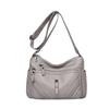 PU Soft Leather Mom Bag Large Capacity Shoulder Crossbody Bag for Women