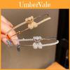 Small Bear Zircon Doublelayer Open Bracelet With Cubic Zirconia For Fashionable Women